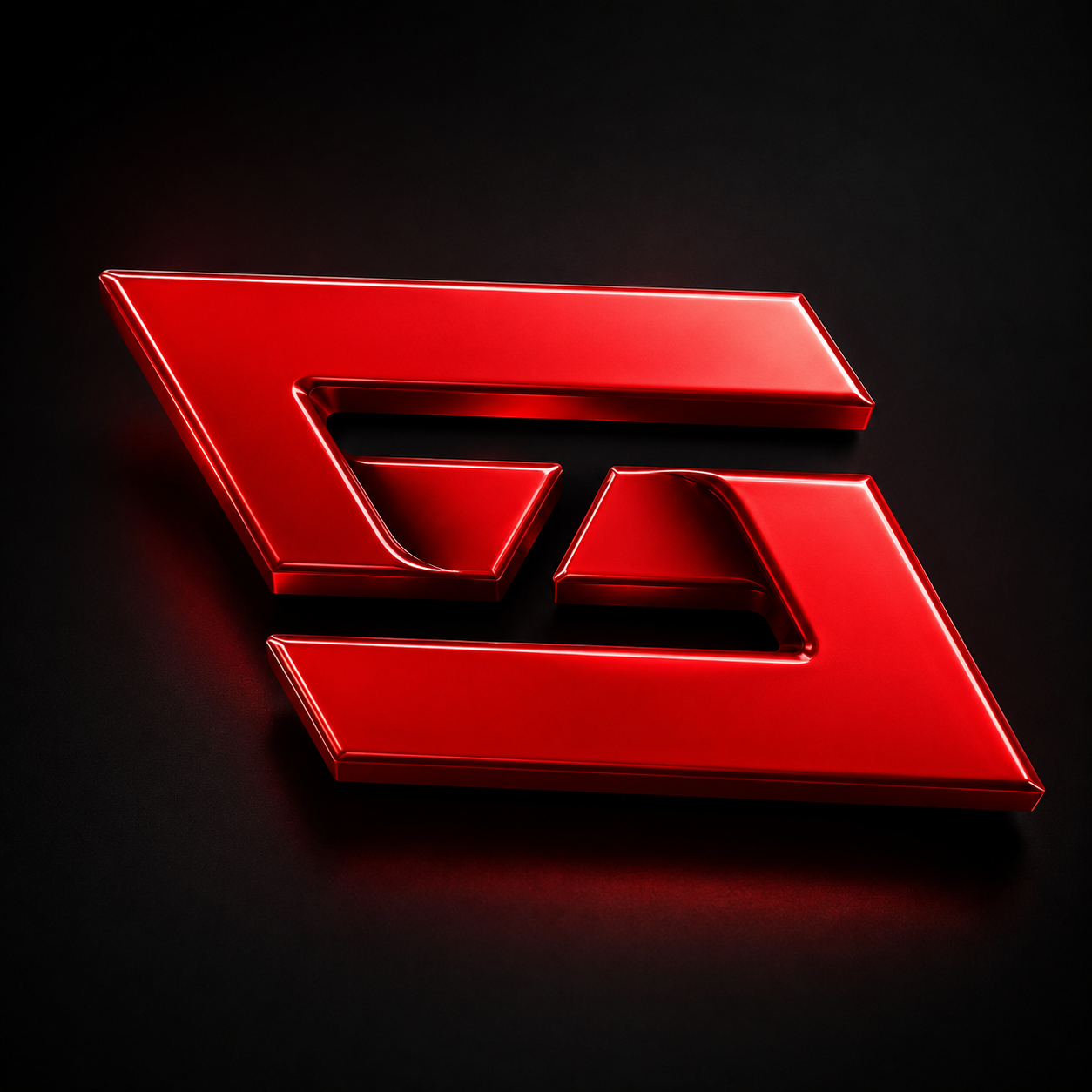 IS7 Game 3D Logo – Red Gaming App Logo